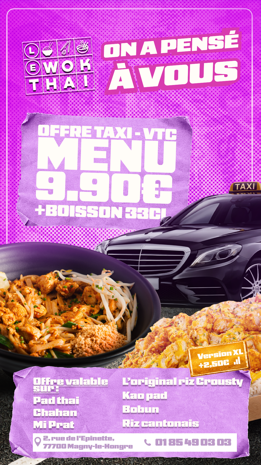 Wok tHAI Flyer